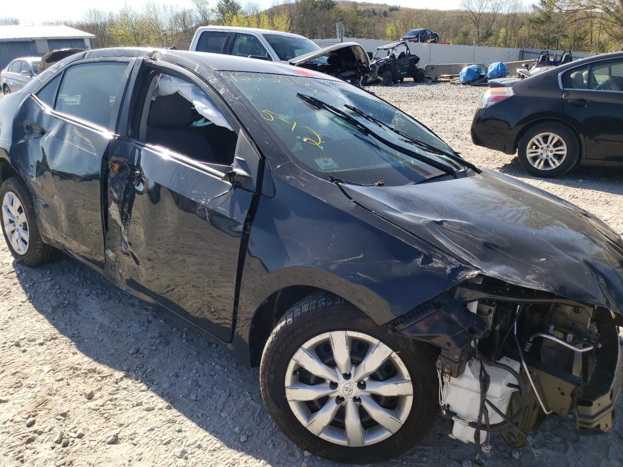 Photo 9 from auction – 2014 TOYOTA COROLLA L with VIN 5YFBURHEXEP138398