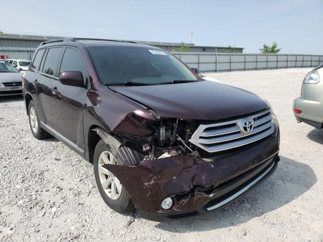 TOYOTA HIGHLANDER 2012 with VIN 5TDBK3EH8CS134131 - Photo from auction