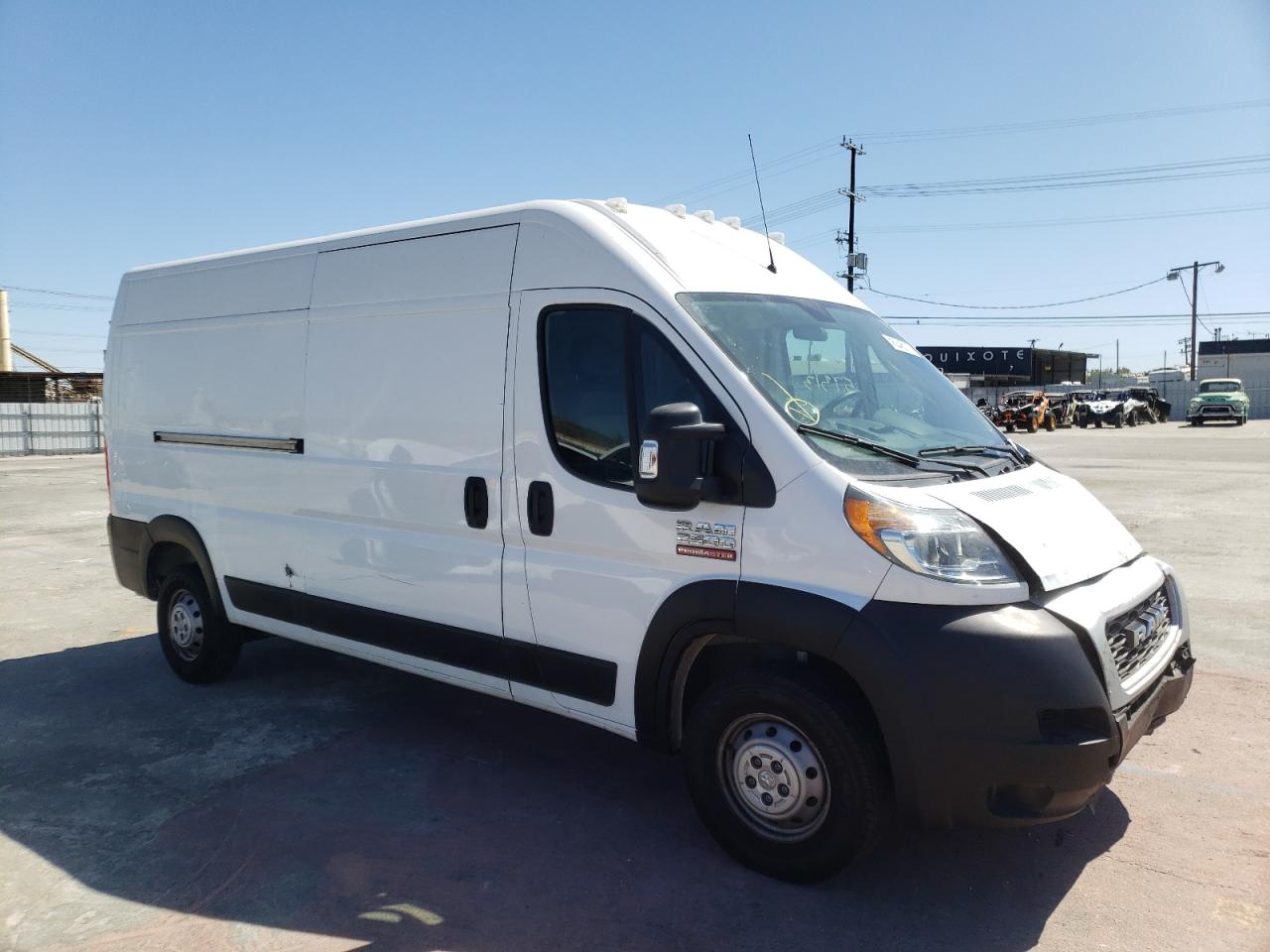 RAM PROMASTER 2019 with VIN 3C6TRVDG7KE524447 - Photo from auction