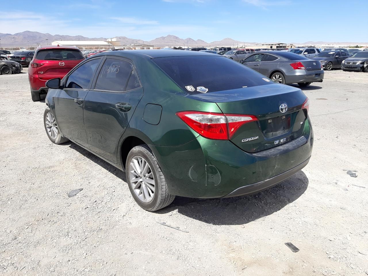 Photo 3 from auction – 2014 TOYOTA COROLLA L with VIN 5YFBURHE5EP155982