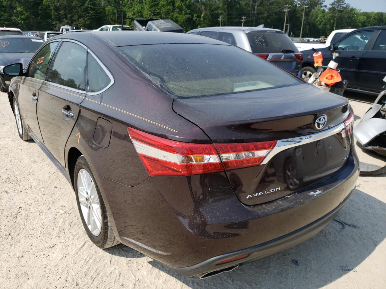 Photo 13 from auction – 2014 TOYOTA AVALON BAS with VIN 4T1BK1EB7EU084543