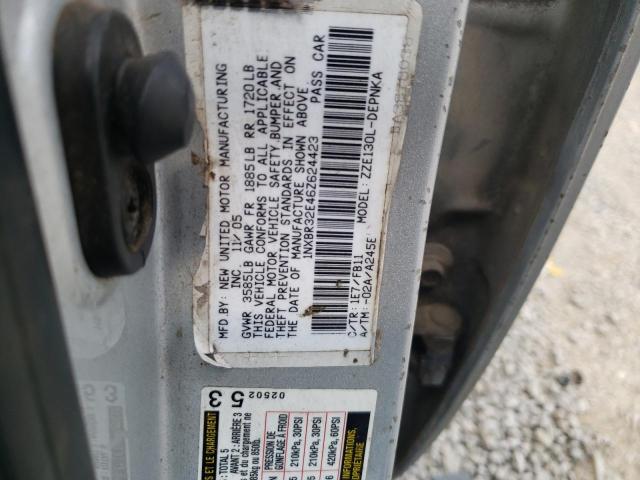 Photo 10 from auction – 2006 TOYOTA COROLLA CE with VIN 1NXBR32E46Z624423