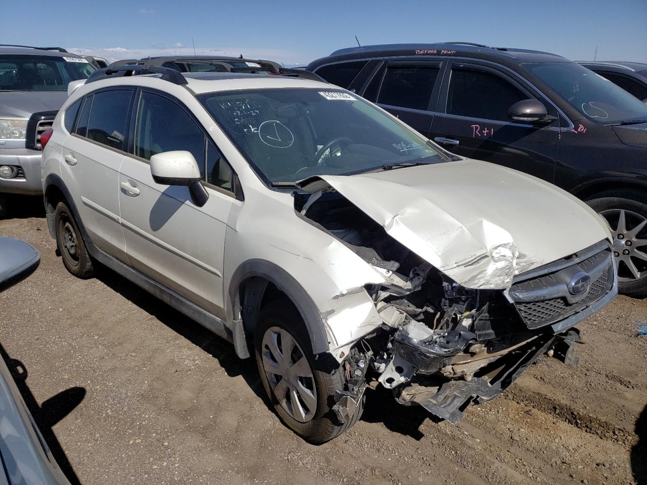 SUBARU XV CROSSTR 2013 with VIN JF2GPAKC1D2819618 - Photo from auction