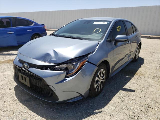 Photo 2 from auction – 2022 TOYOTA COROLLA LE with VIN JTDEAMDE1NJ041609