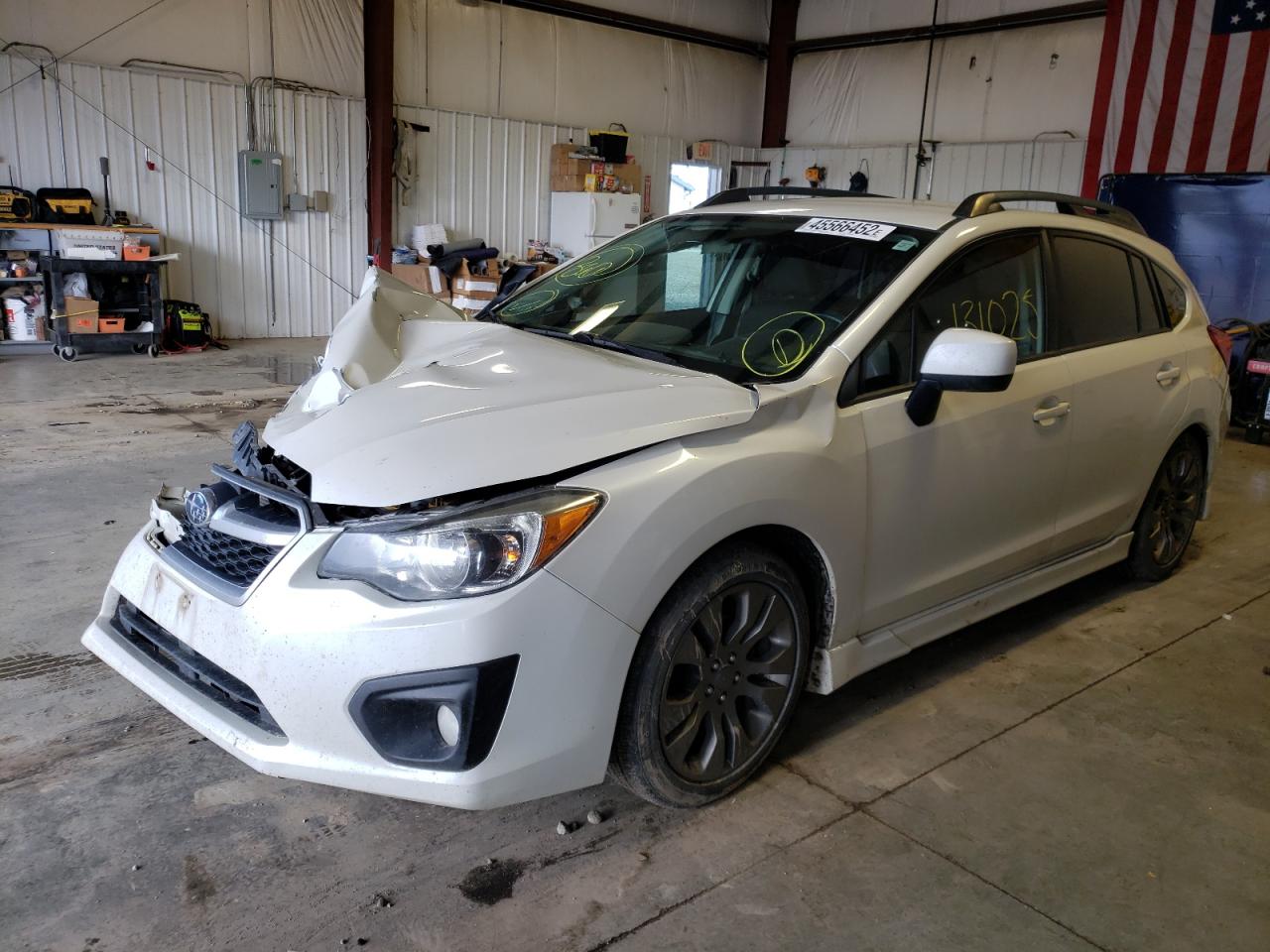 Photo 2 from auction – 2014 SUBARU IMPREZA SP with VIN JF1GPAL60E8244200