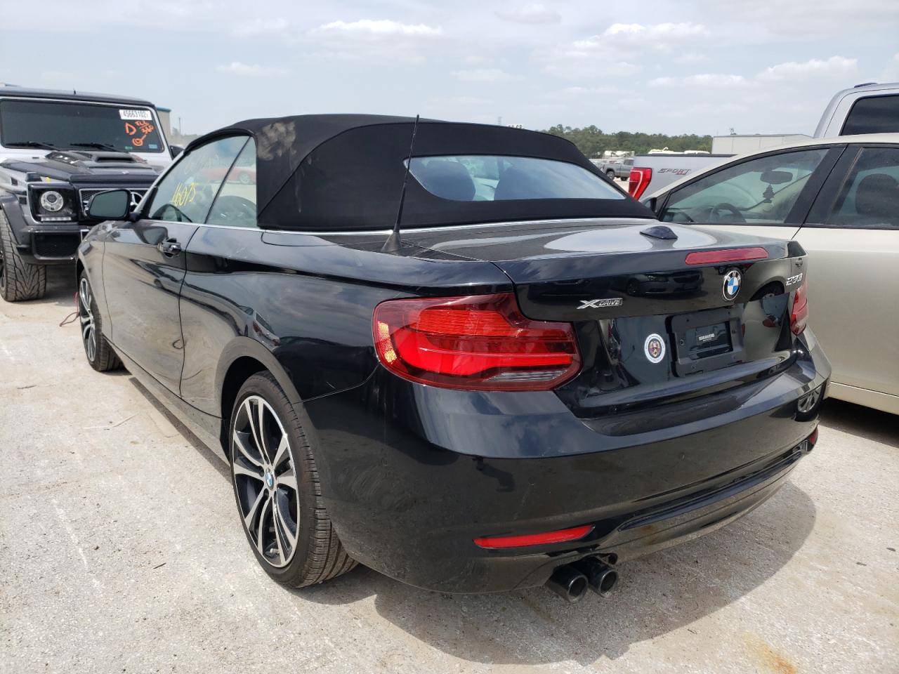 Photo 3 from auction – 2020 BMW 230XI with VIN WBA2K1C00L7E57052