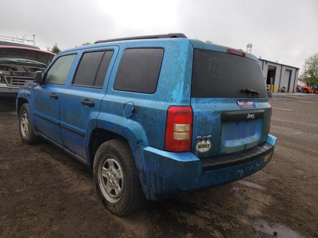 Photo 3 from auction – 2009 JEEP PATRIOT SP with VIN 1J4FF28B09D213668