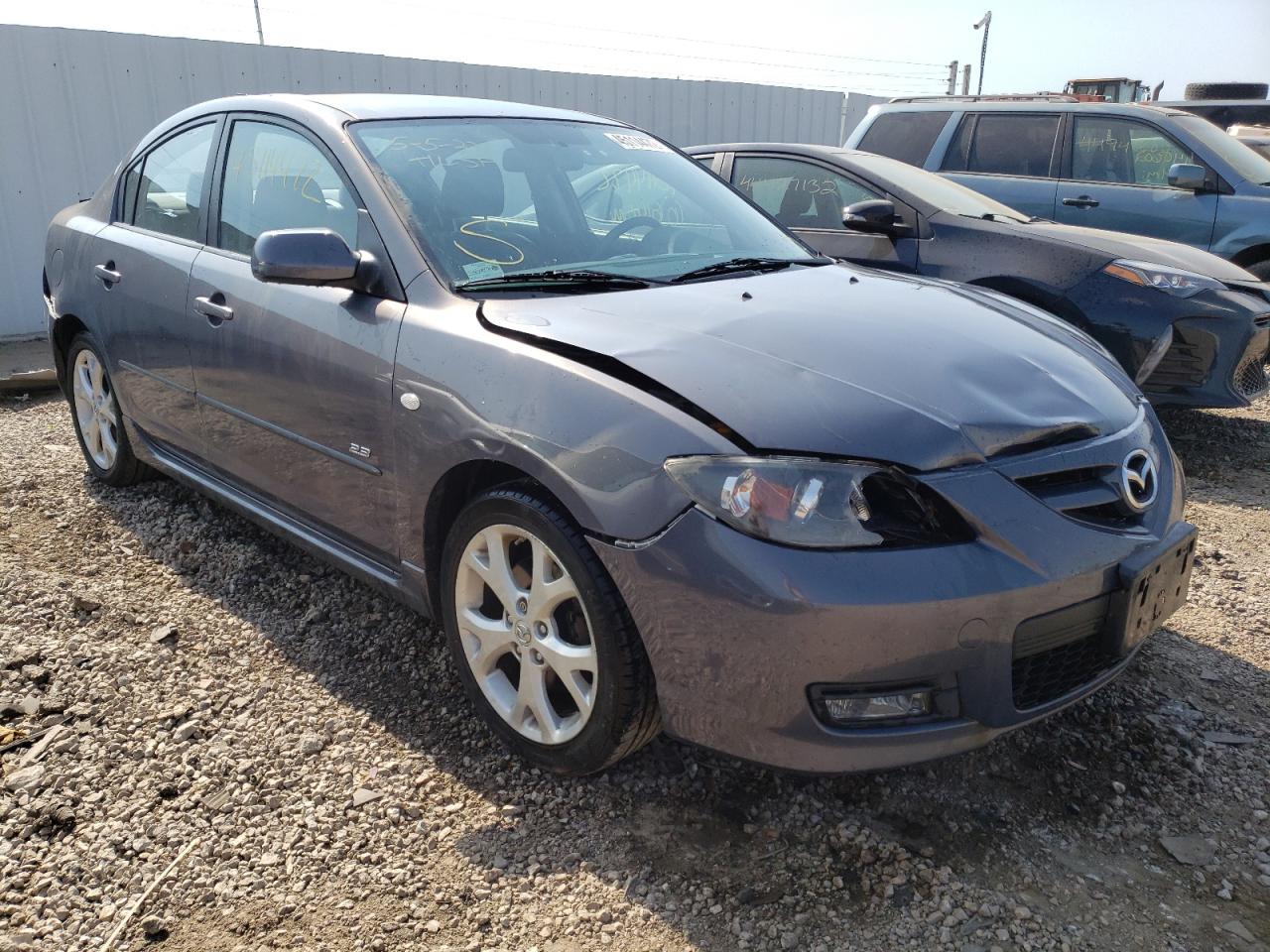MAZDA 3 S 2007 with VIN JM1BK323471665242 - Photo from auction