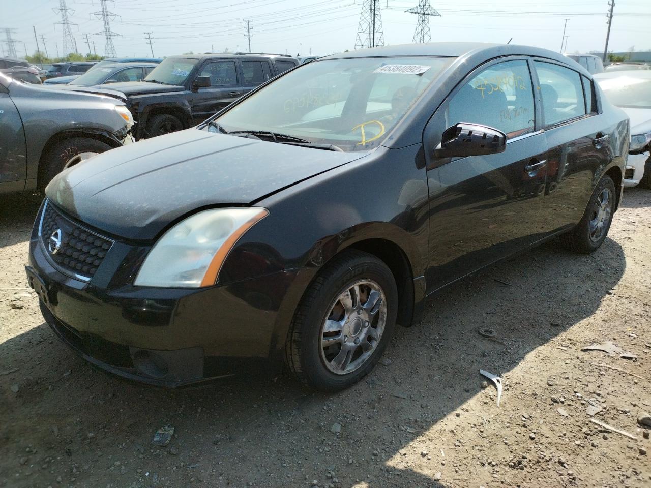 Photo 2 from auction – 2007 NISSAN SENTRA 2.0 with VIN 3N1AB61E67L680787