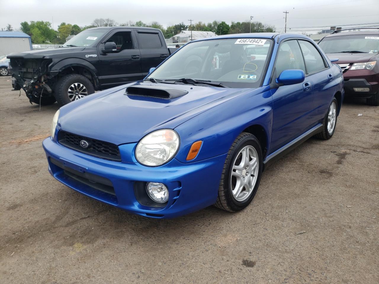 Photo 2 from auction – 2003 SUBARU IMPREZA WR with VIN JF1GD29623G512706