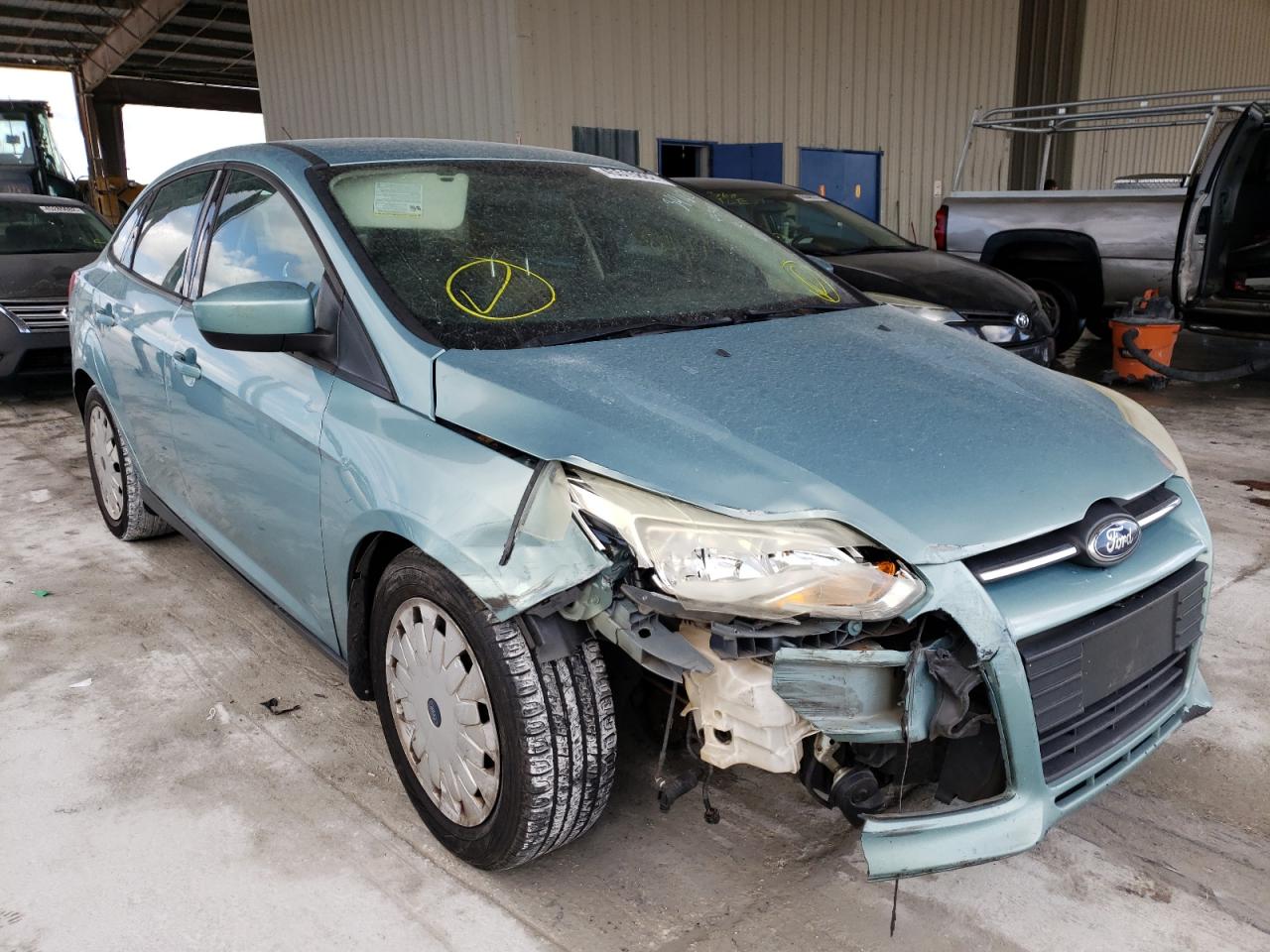 FORD FOCUS SE 2012 with VIN 1FAHP3F29CL341625 - Photo from auction