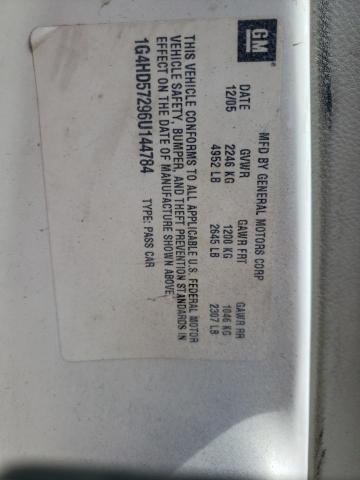 Photo 10 from auction – 2006 BUICK LUCERNE CX with VIN 1G4HD57296U144784