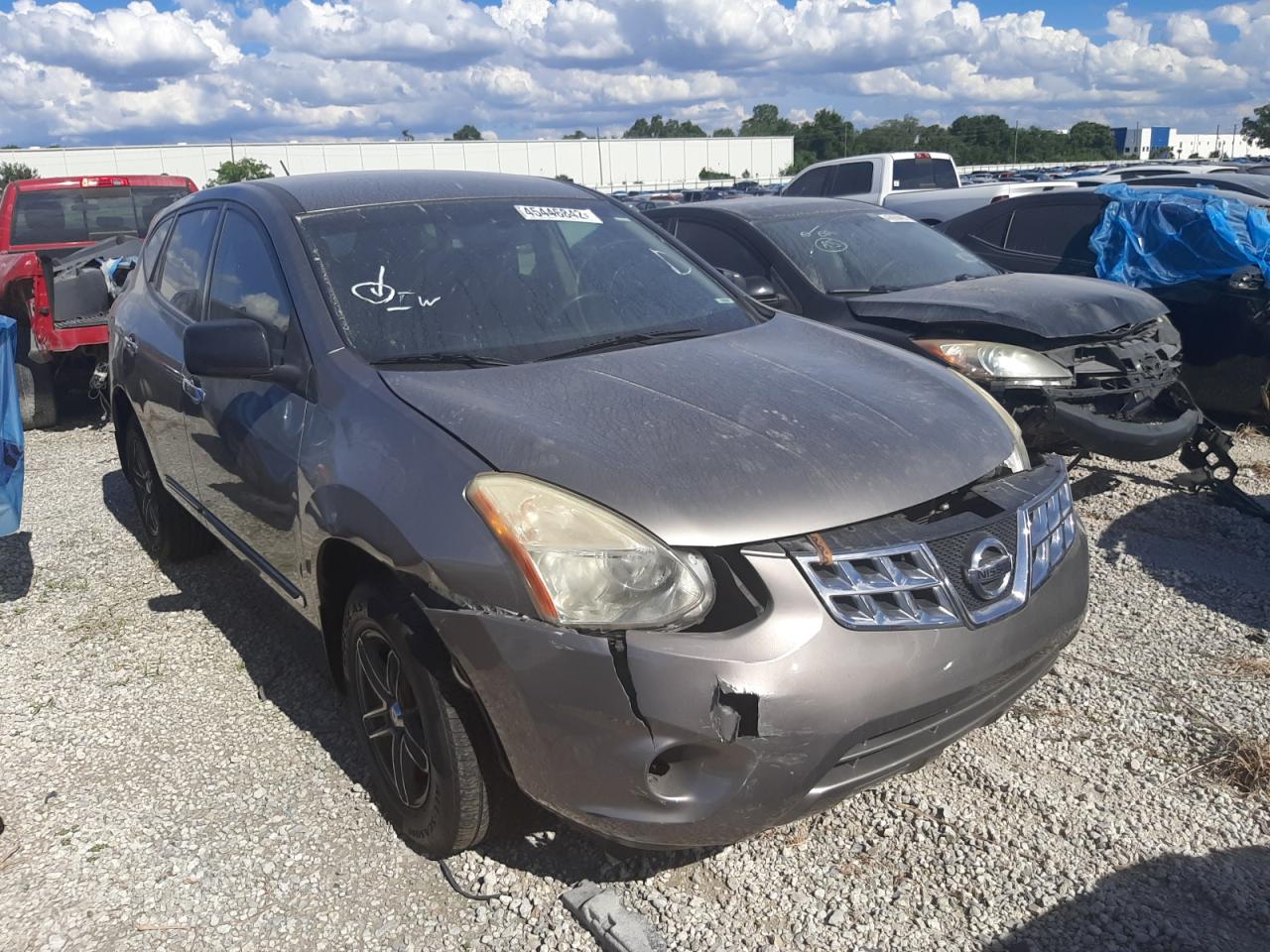 NISSAN ROGUE S 2011 with VIN JN8AS5MT3BW178540 - Photo from auction