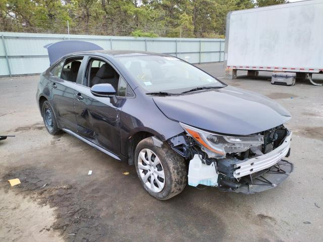 TOYOTA COROLLA LE 2020 with VIN JTDEPRAE1LJ075014 - Photo from auction