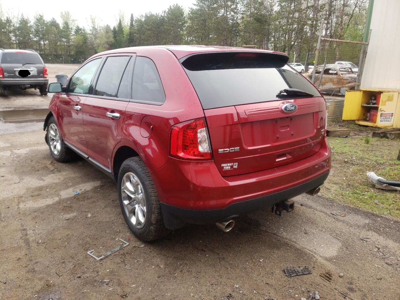 Photo 3 from auction – 2013 FORD EDGE SEL with VIN 2FMDK4JC9DBC06705