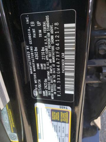 Photo 10 from auction – 2015 KIA OPTIMA LX with VIN 5XXGM4A7XFG412178