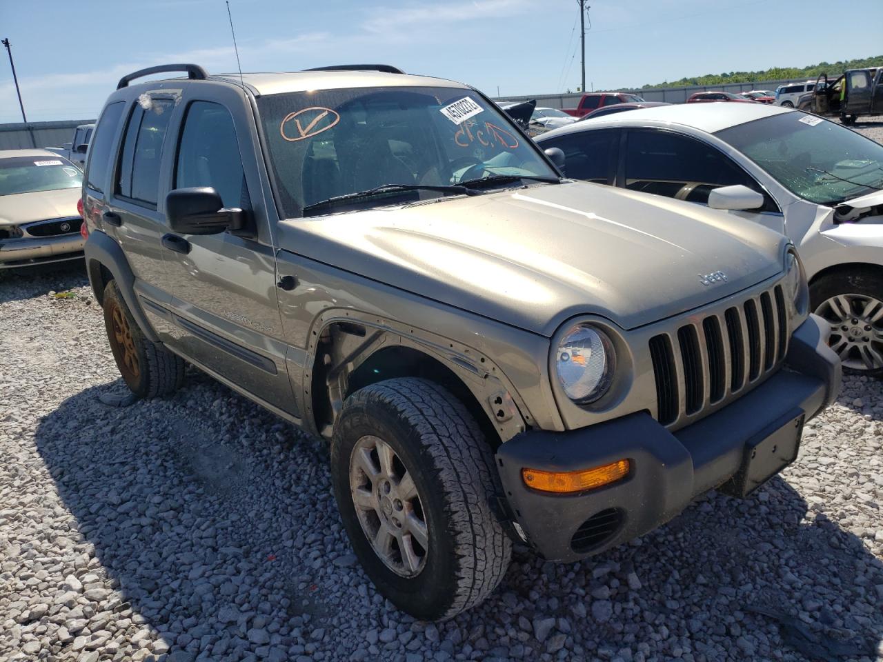 Photo 1 from auction – 2003 JEEP LIBERTY SP with VIN 1J4GL48K83W718426