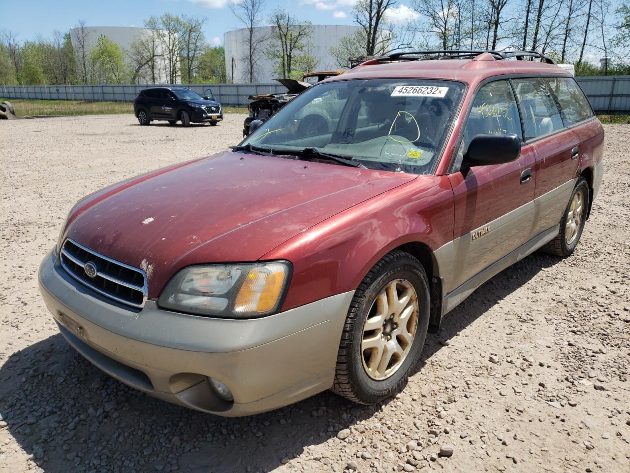 Photo 2 from auction – 2002 SUBARU LEGACY OUT with VIN 4S3BH675527665184