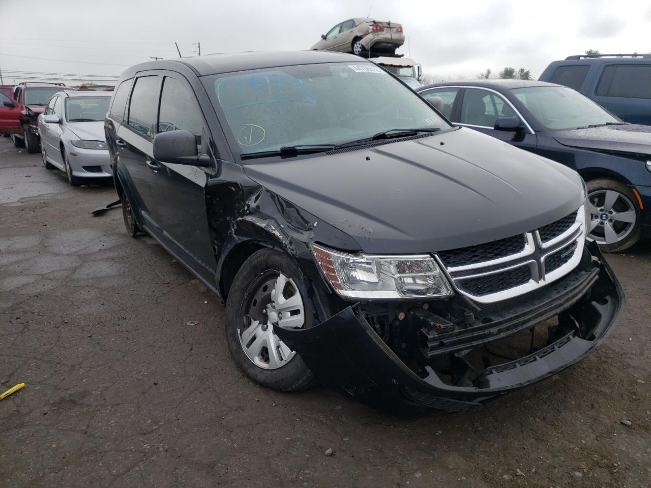 Photo 1 from auction – 2013 DODGE JOURNEY SE with VIN 3C4PDCAB1DT671853
