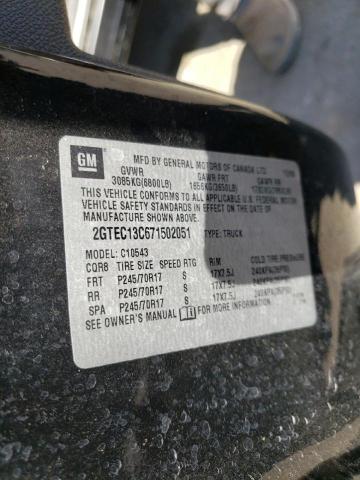 Photo 10 from auction – 2007 GMC NEW SIERRA with VIN 2GTEC13C671502051