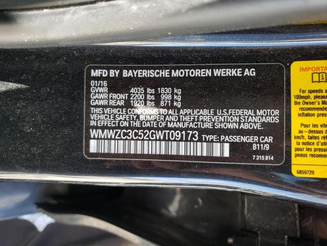 Photo 10 from auction – 2016 MINI COOPER S C with VIN WMWZC3C52GWT09173