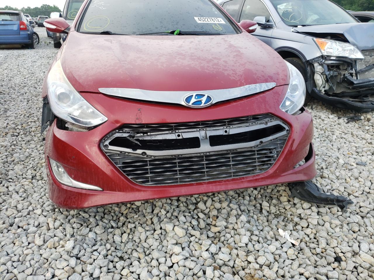 Photo 9 from auction – 2014 HYUNDAI SONATA HYB with VIN KMHEC4A41EA111420