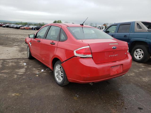 Photo 3 from auction – 2008 FORD FOCUS SE with VIN 1FAHP35N78W233991