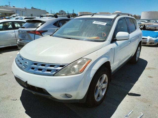 Photo 2 from auction – 2004 NISSAN MURANO with VIN JN8AZ08W44W338480