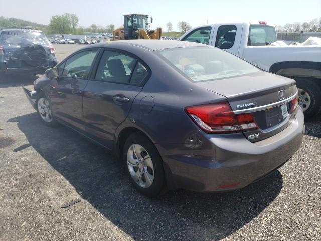 Photo 3 from auction – 2014 HONDA CIVIC LX with VIN 19XFB2F57EE057474