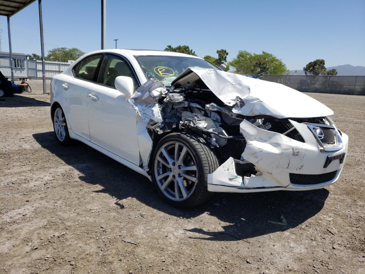 LEXUS IS 250 2006 with VIN JTHBK262X65014599 - Photo from auction