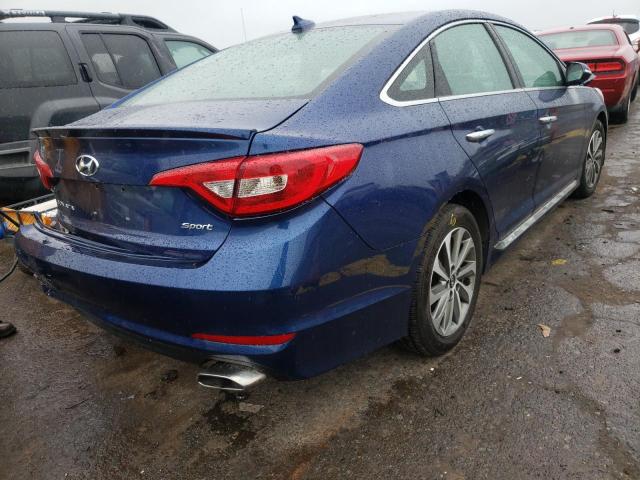 Photo 4 from auction – 2016 HYUNDAI SONATA SPO with VIN 5NPE34AF6GH281869