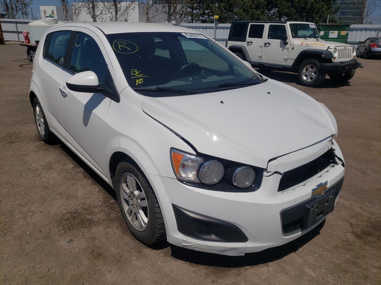 Photo 1 from auction – 2012 CHEVROLET SONIC LT with VIN 1G1JC6SHXC4212248