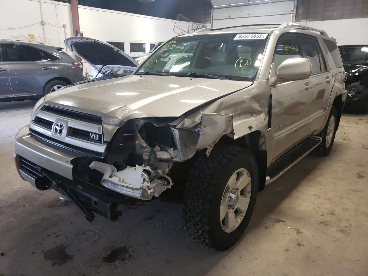 Photo 2 from auction – 2003 TOYOTA 4RUNNER LI with VIN JTEBT17R330022892