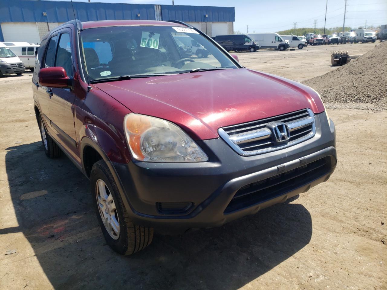 Photo 1 from auction – 2003 HONDA CR-V EX with VIN JHLRD78843C043728