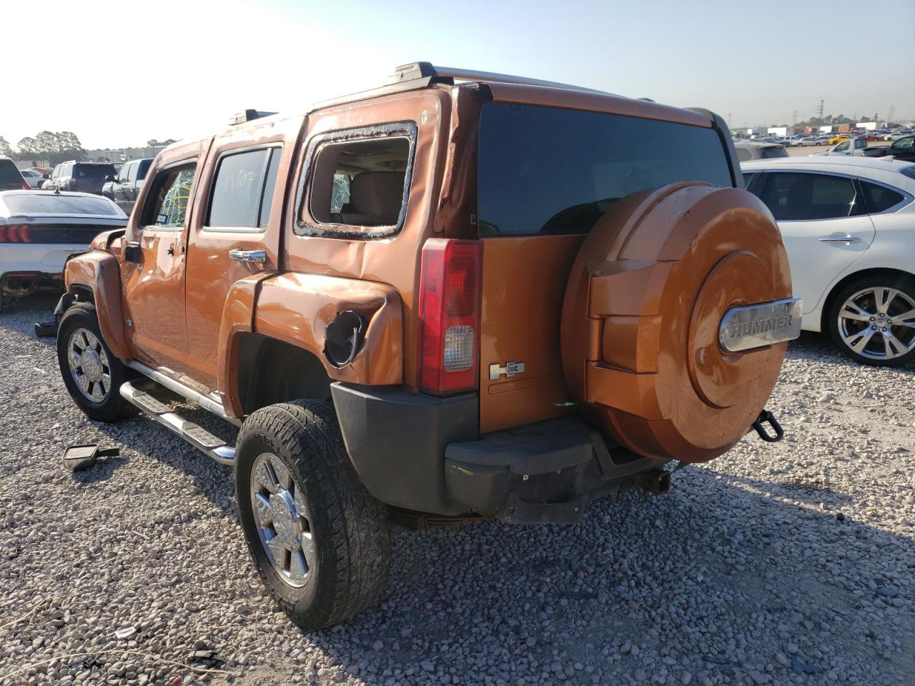 Photo 3 from auction – 2007 HUMMER H3 with VIN 5GTDN13E678137724