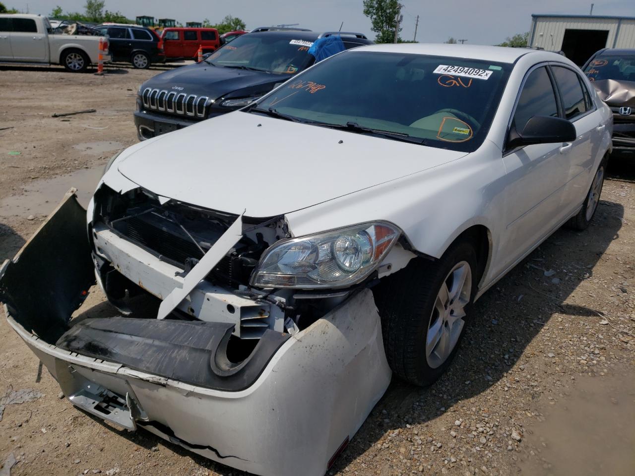 Photo 2 from auction – 2012 CHEVROLET MALIBU LS with VIN 1G1ZB5E02CF267948