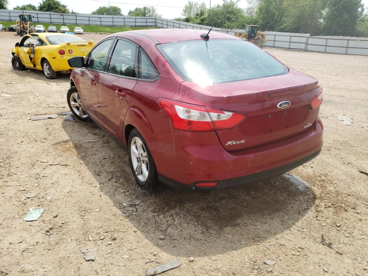 Photo 3 from auction – 2014 FORD FOCUS SE with VIN 1FADP3F20EL381397