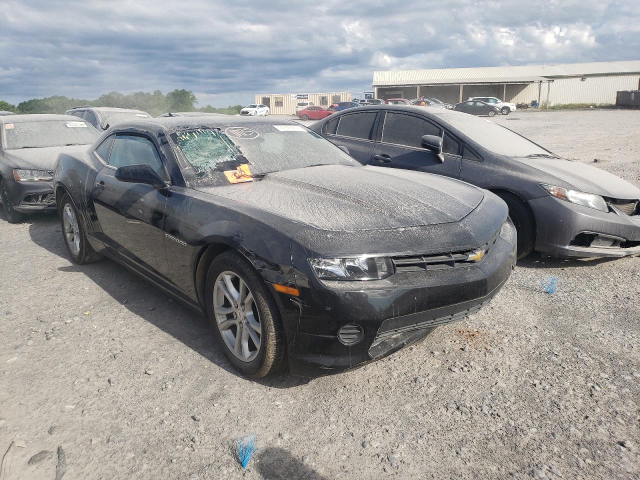 CHEVROLET CAMARO LS 2015 with VIN 2G1FB1E35F9204121 - Photo from auction