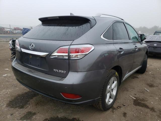 Photo 4 from auction – 2014 LEXUS RX 350 BAS with VIN 2T2BK1BA5EC237185