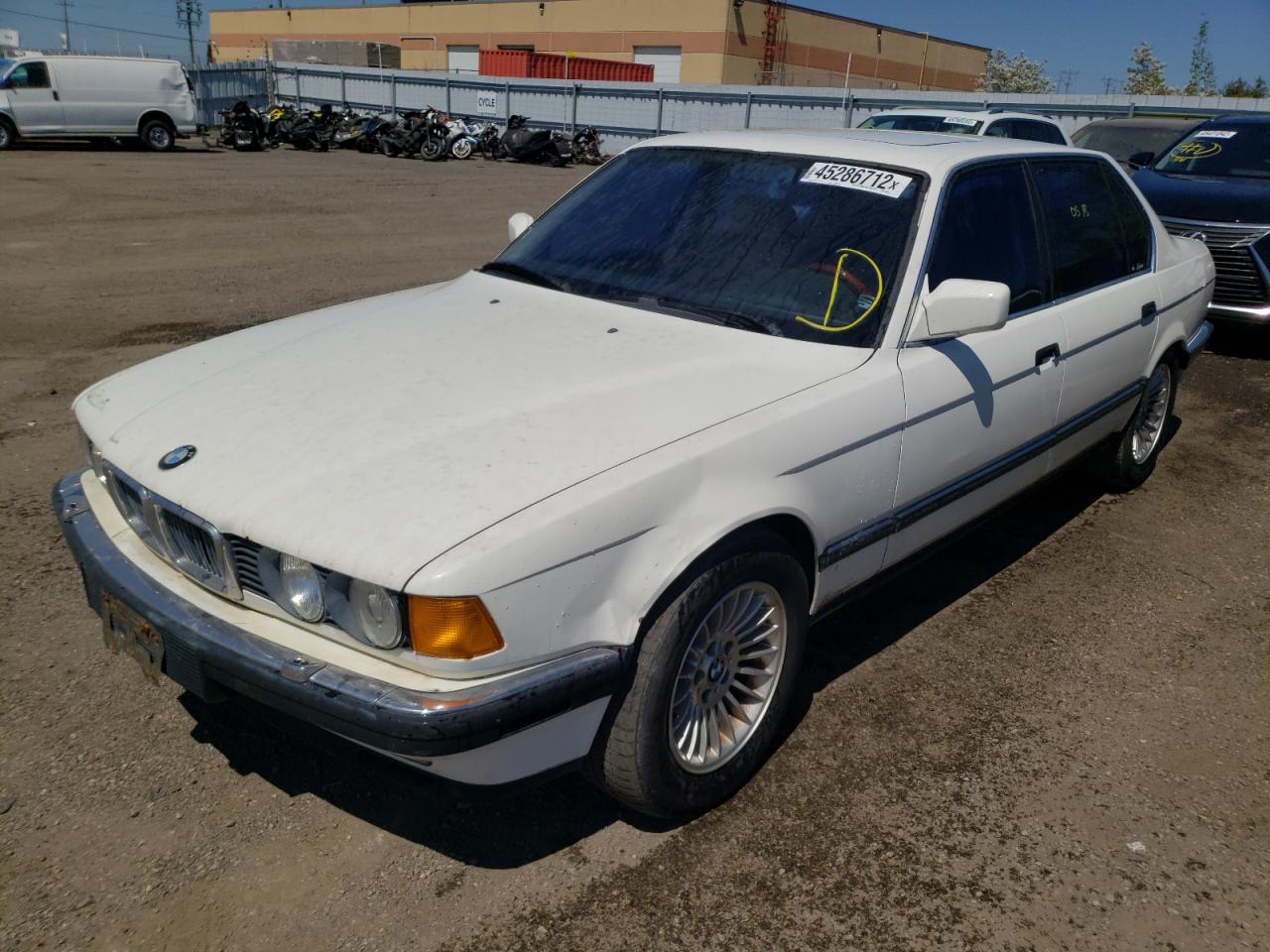 Photo 2 from auction – 1988 BMW 750 IL with VIN WBAGC8309J2765372