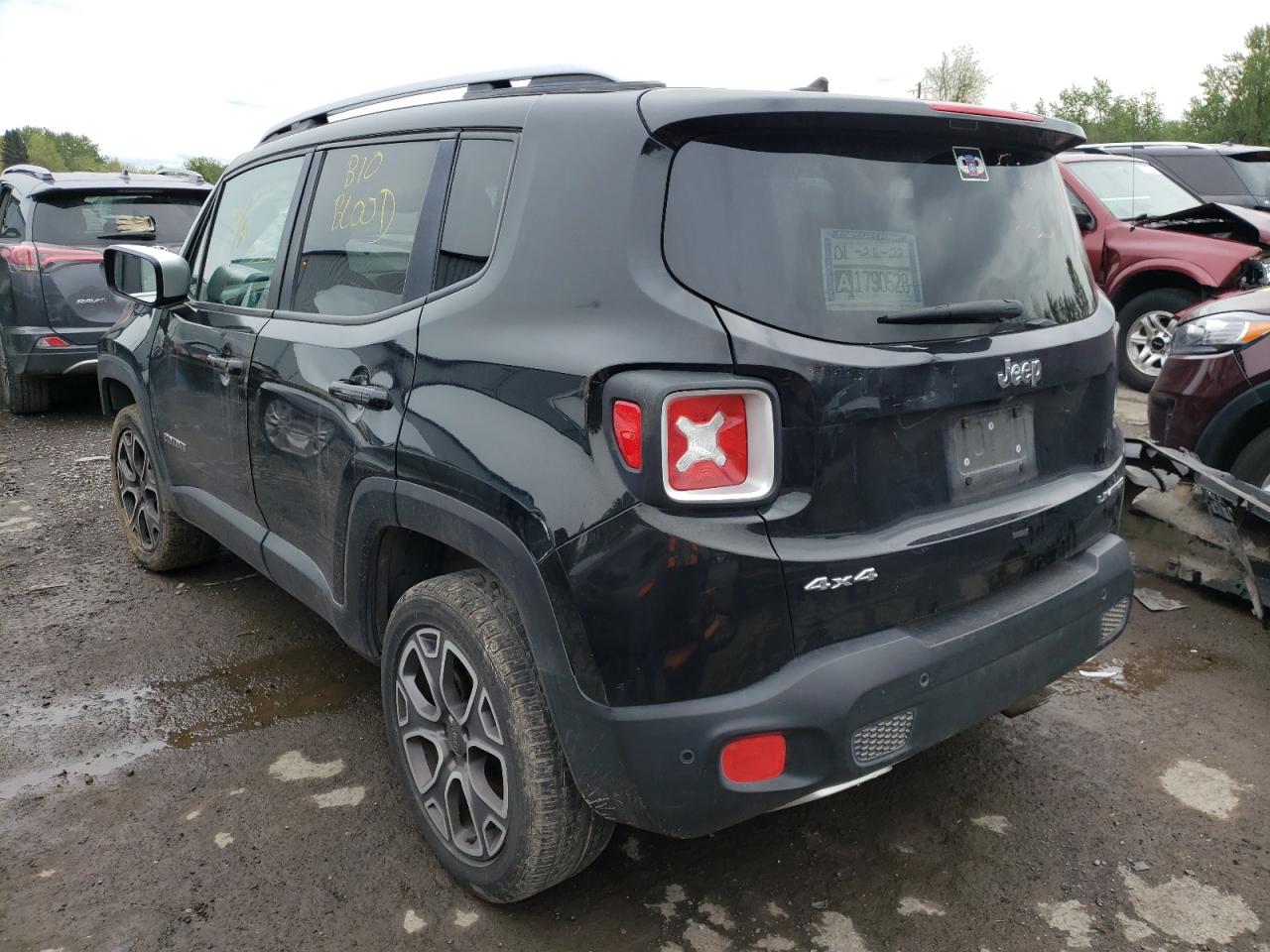 Photo 3 from auction – 2016 JEEP RENEGADE L with VIN ZACCJBDT6GPC61504