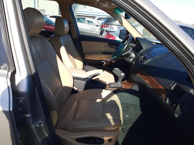Photo 5 from auction – 2007 BMW X3 3.0SI with VIN WBXPC934X7WF22964
