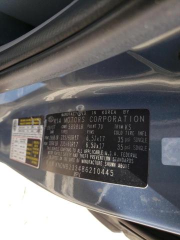 Photo 10 from auction – 2008 KIA SEDONA EX with VIN KNDMB233486210445
