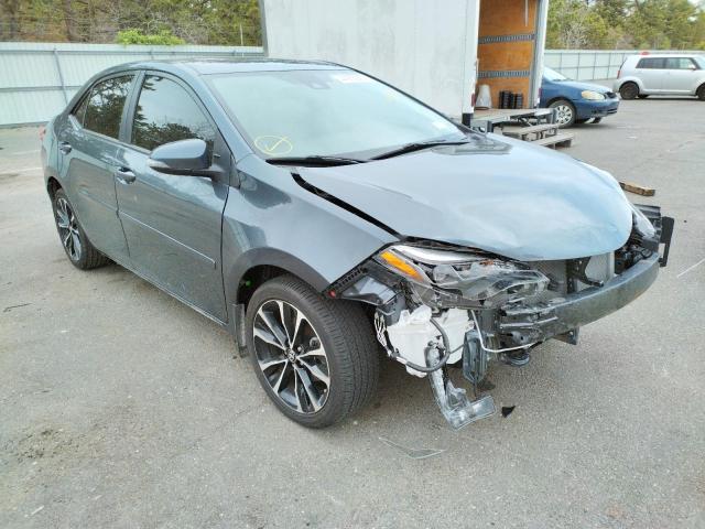 TOYOTA COROLLA L 2019 with VIN 2T1BURHE5KC142838 - Photo from auction