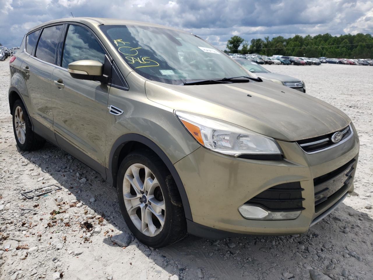 FORD ESCAPE SEL 2013 with VIN 1FMCU0H93DUC56728 - Photo from auction