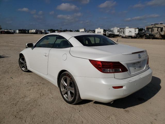 Photo 3 from auction – 2012 LEXUS IS 250 with VIN JTHFF2C23C2521335