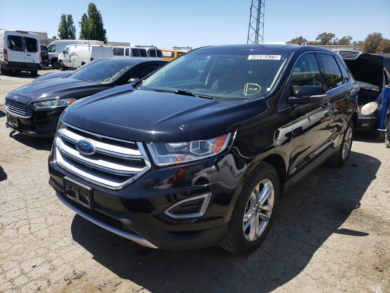 Photo 2 from auction – 2018 FORD EDGE SEL with VIN 2FMPK3J95JBB86573