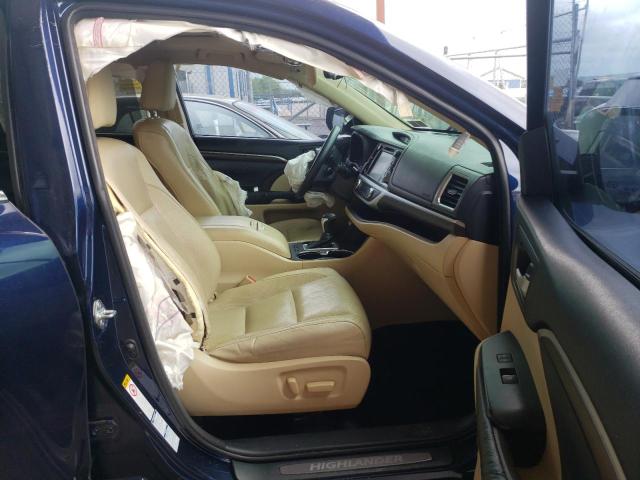 Photo 5 from auction – 2014 TOYOTA HIGHLANDER with VIN 5TDDKRFH3ES062316