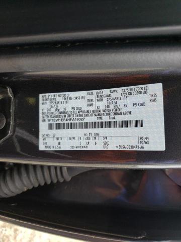Photo 10 from auction – 2017 FORD F150 SUPER with VIN 1FTEW1EF4HFA19327