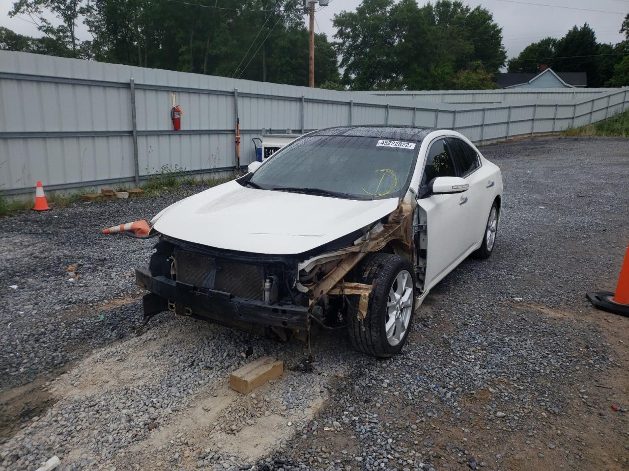 Photo 2 from auction – 2012 NISSAN MAXIMA S with VIN 1N4AA5AP4CC861331